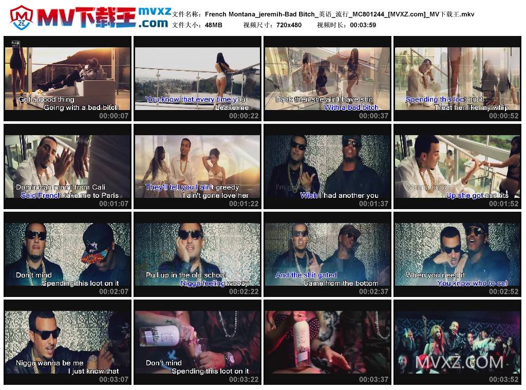 French Montana_jeremih-Bad Bitch_英语_流行_MC801244